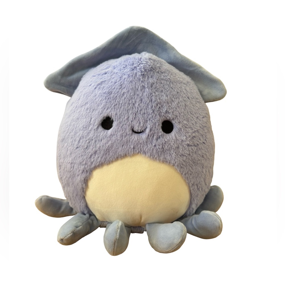 Squishmallows Fuzzamallows Stacy The Squid Plush